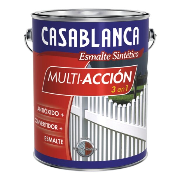 Esmalte Sintético Multi Acción Casablanca